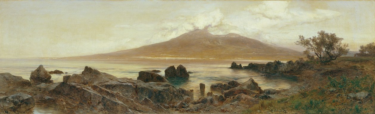 Il Vesuvio da Eduard Peithner von Lichtenfels