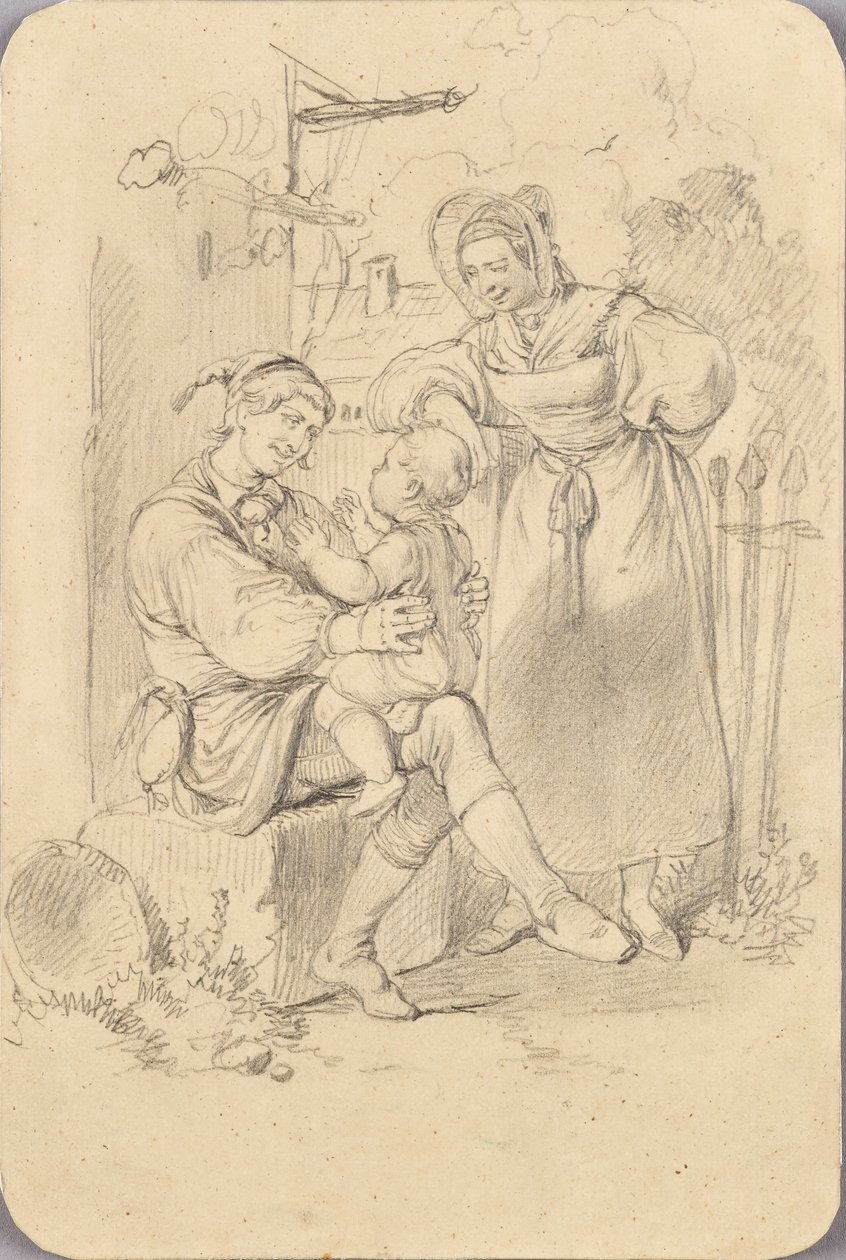 La famiglia felice da Eduard Ritter
