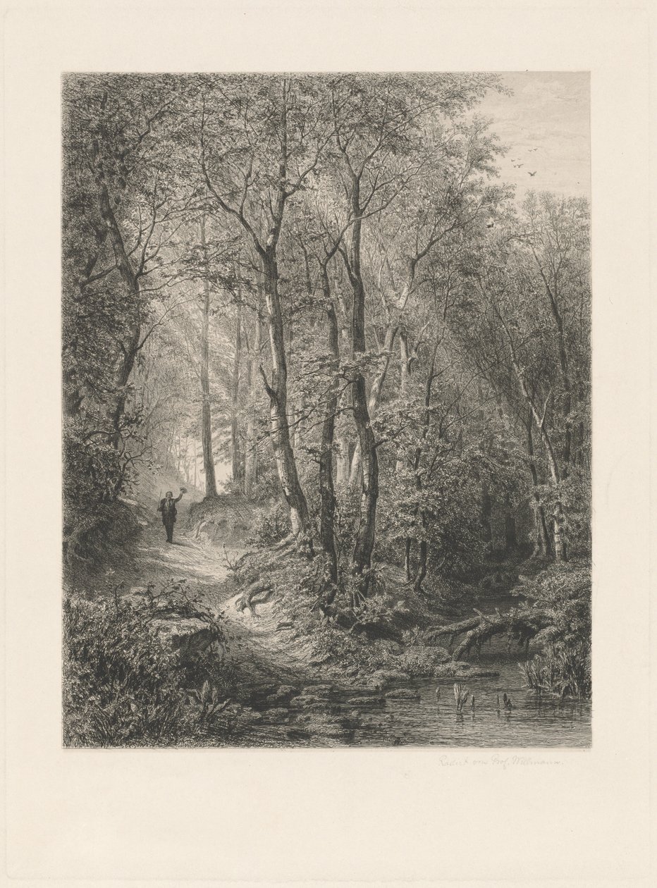 Primavera da Eduard Willmann, after Julius Mařák