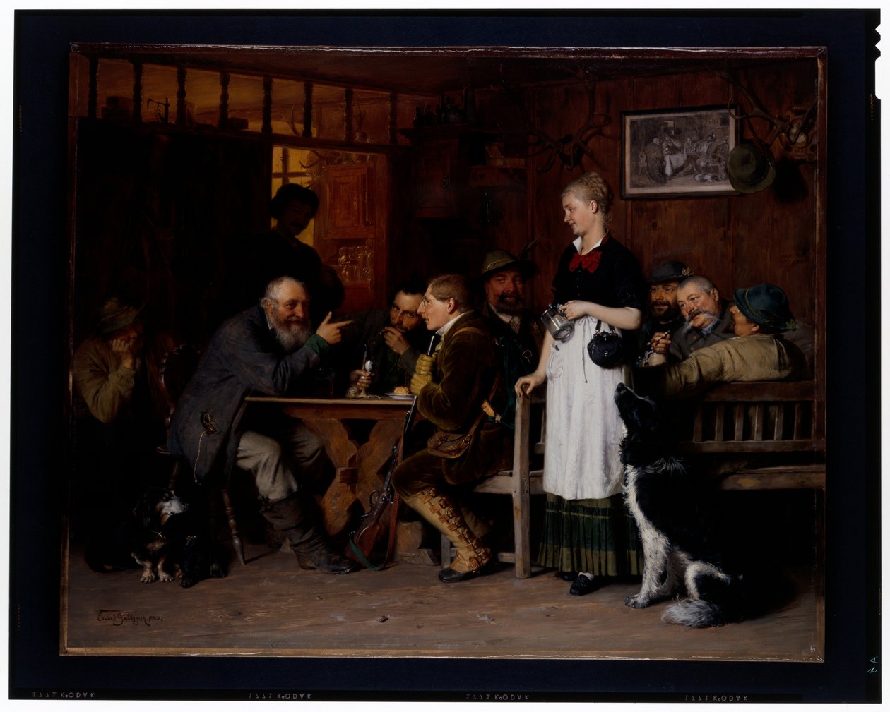 Il cacciatore della domenica da Eduard von Grutzner