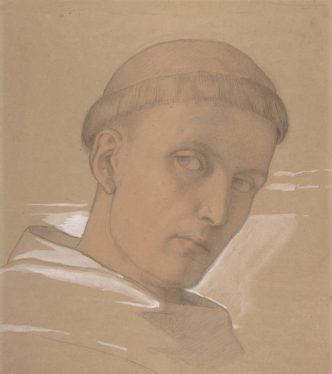 Studio della testa di Sant