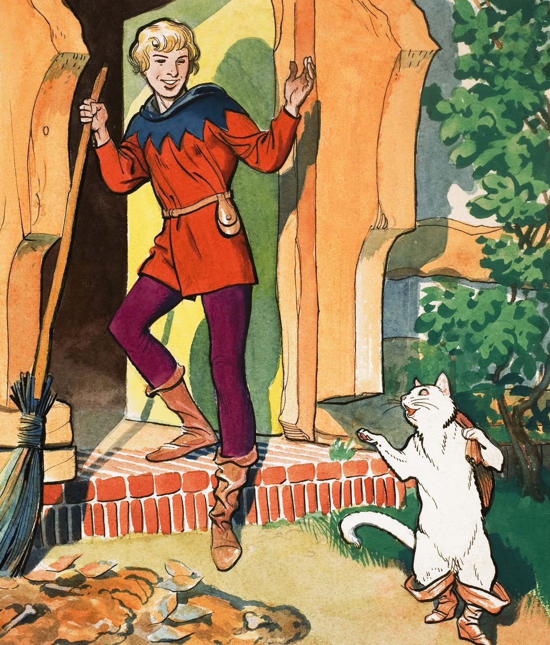 La storia di Puss-in-Boots da Eduardo Teixeira Coelho