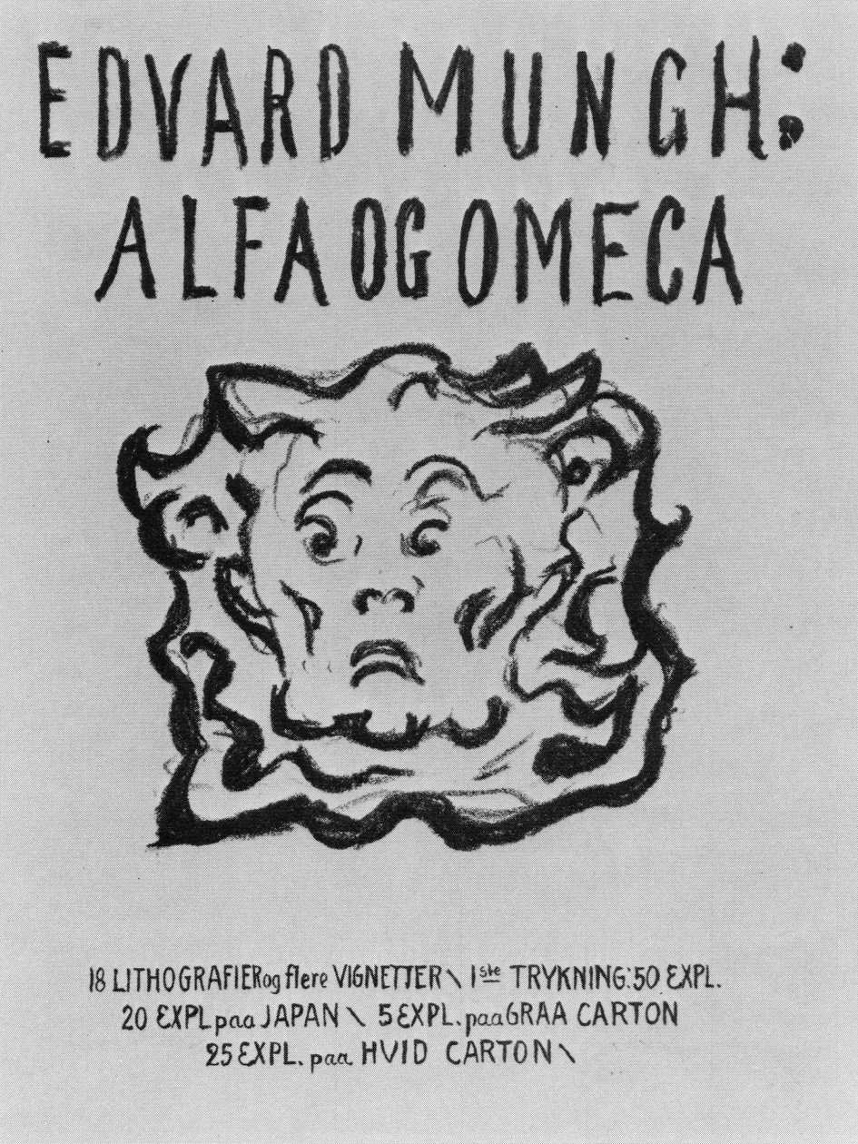 Alfa e Omega da Edvard Munch