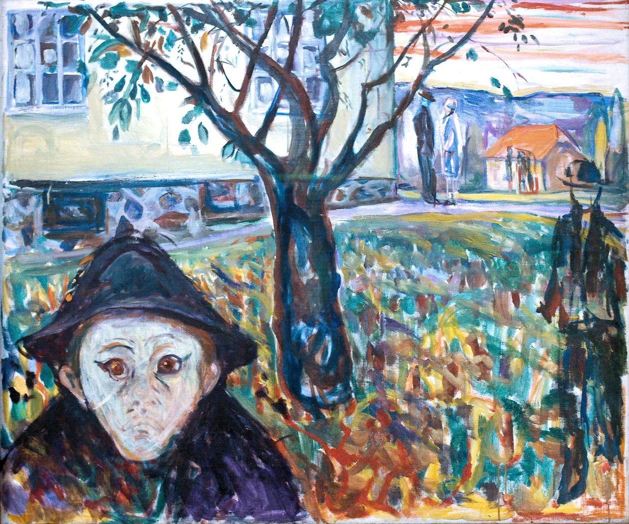 Gelosia nel giardino da Edvard Munch