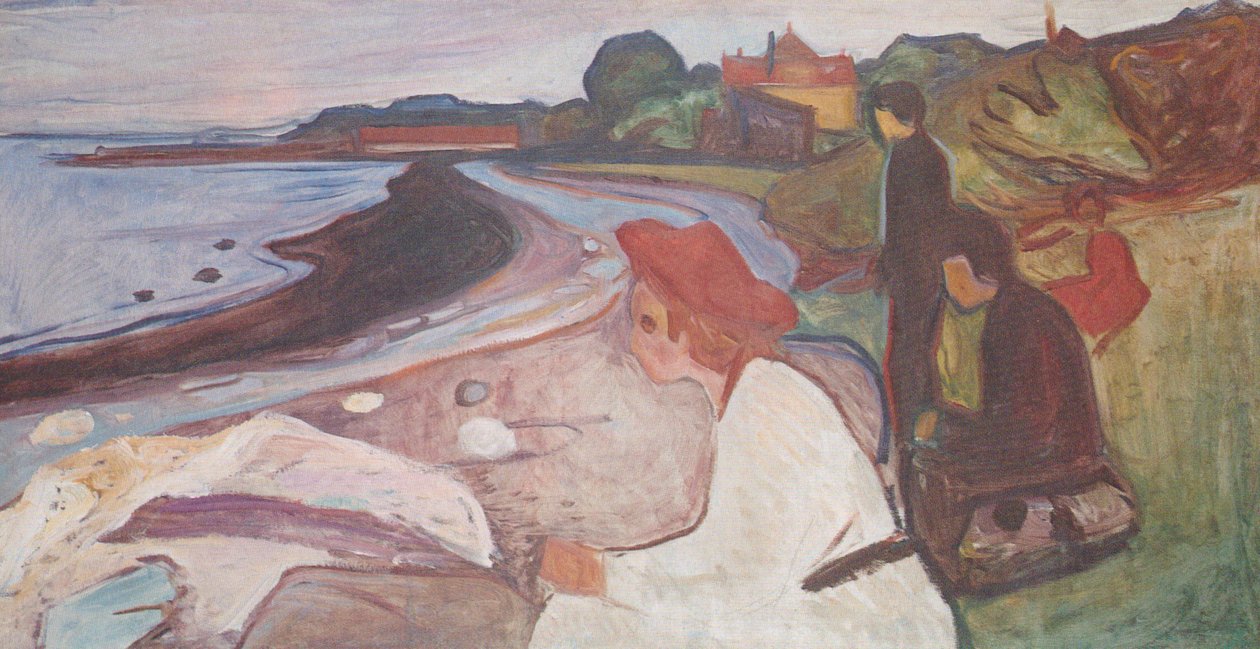 Gioventù al mare da Edvard Munch