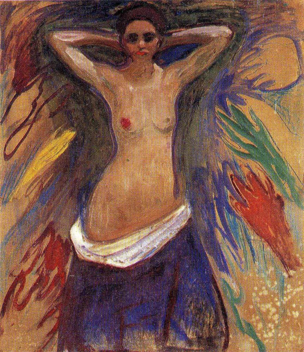 Le mani da Edvard Munch