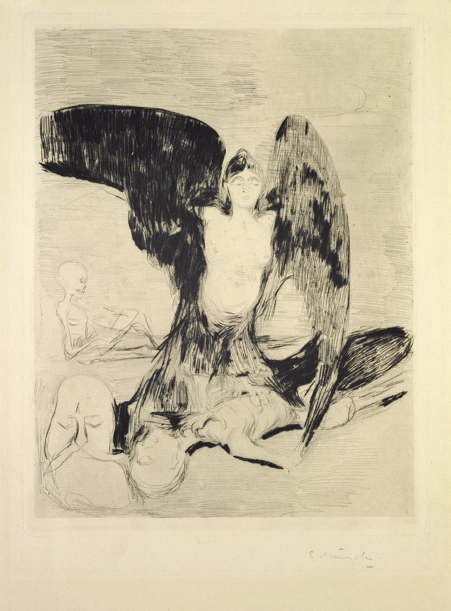 Vampiro, 1894 da Edvard Munch