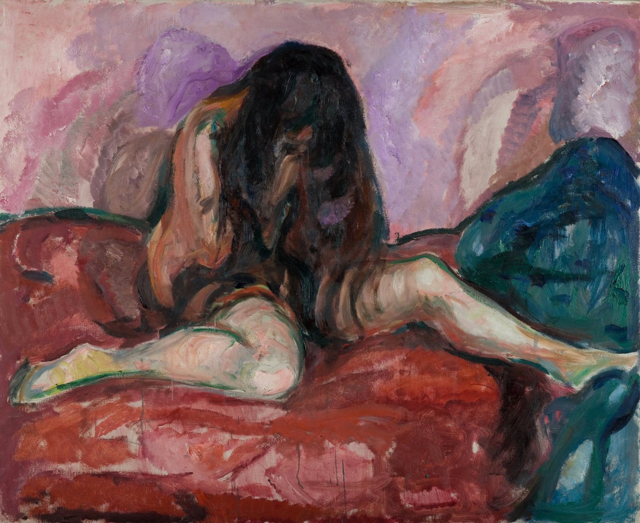 Nudo piangente da Edvard Munch