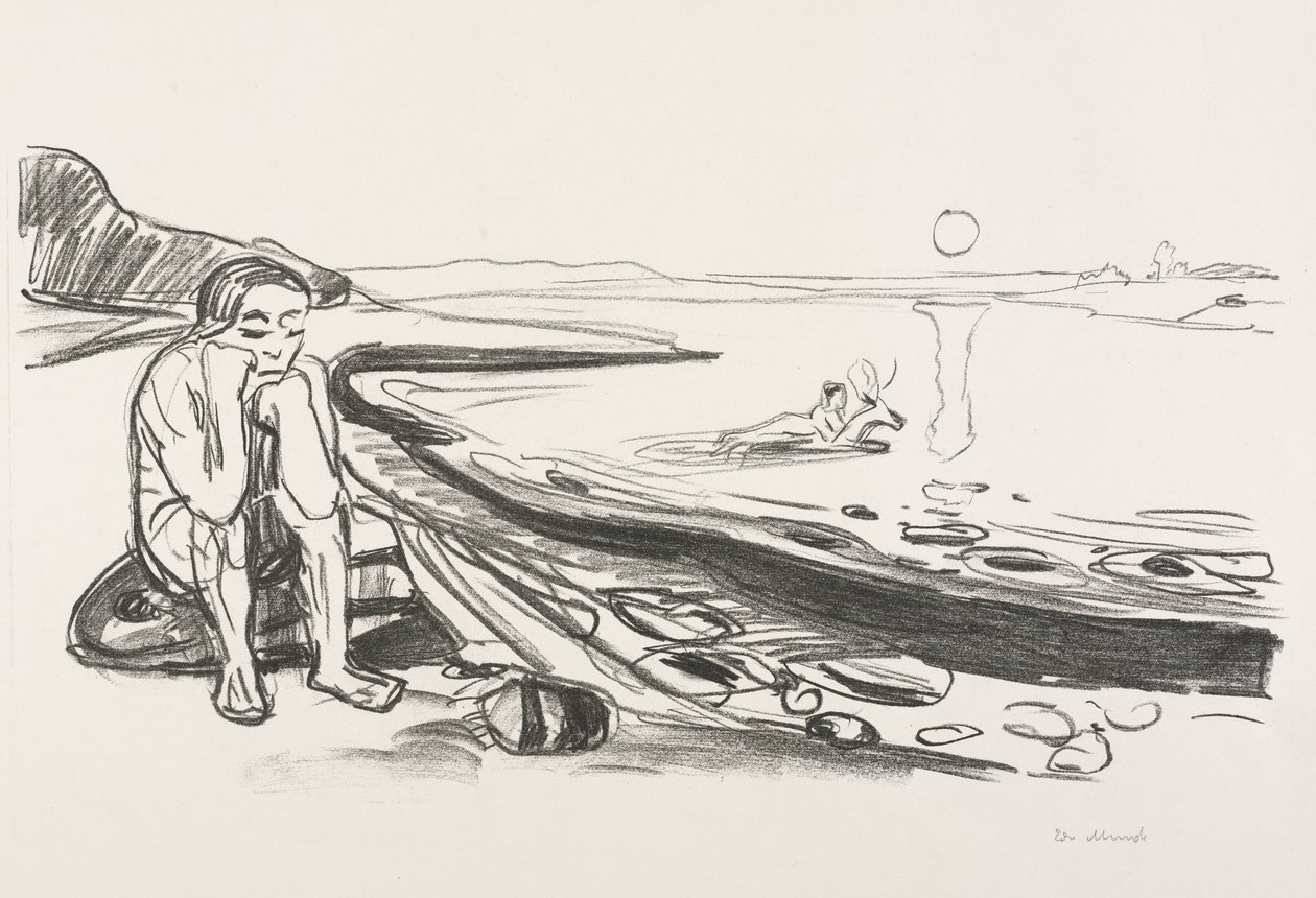 Alfa e Omega: Il volo di Omega da Edvard Munch