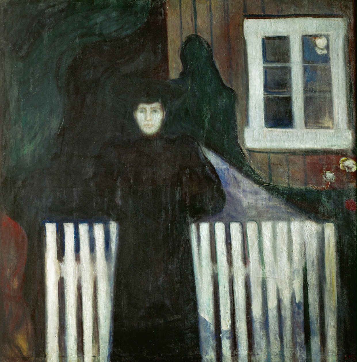 Angoscia (olio su tela) da Edvard Munch