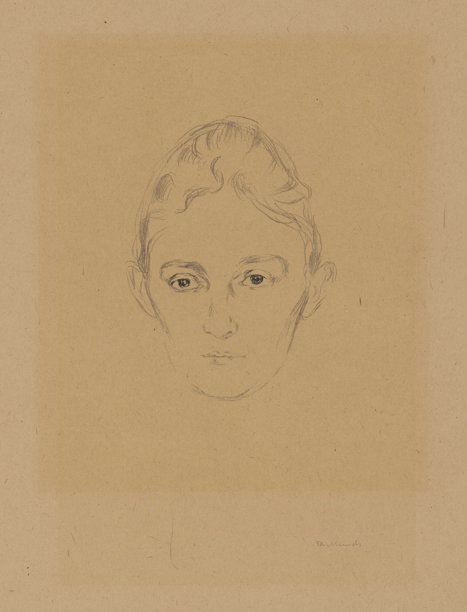 Dalla raccolta “Dalla casa di Max Linde”: Marie Linde da Edvard Munch