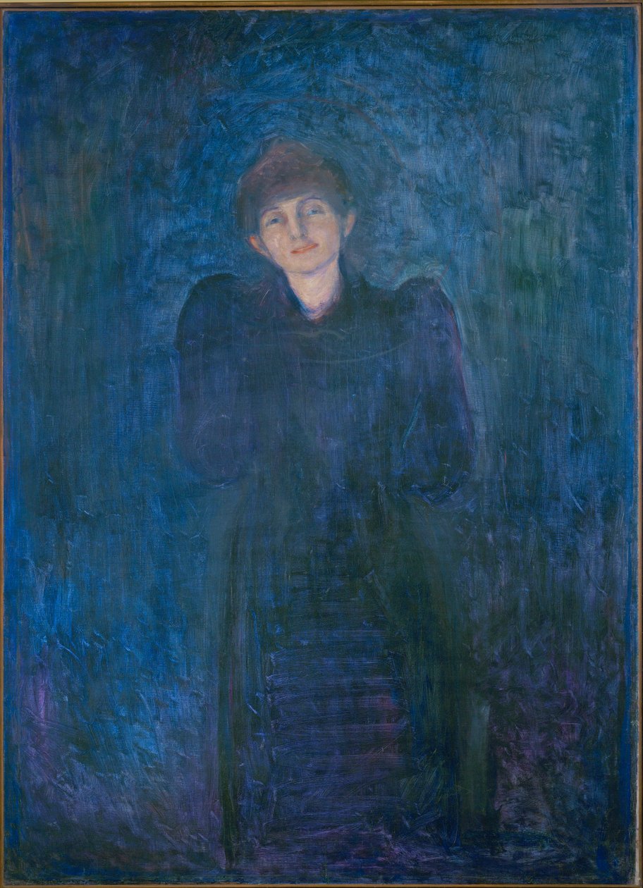 Dagny Juel Przybyszewska (olio su tela) da Edvard Munch