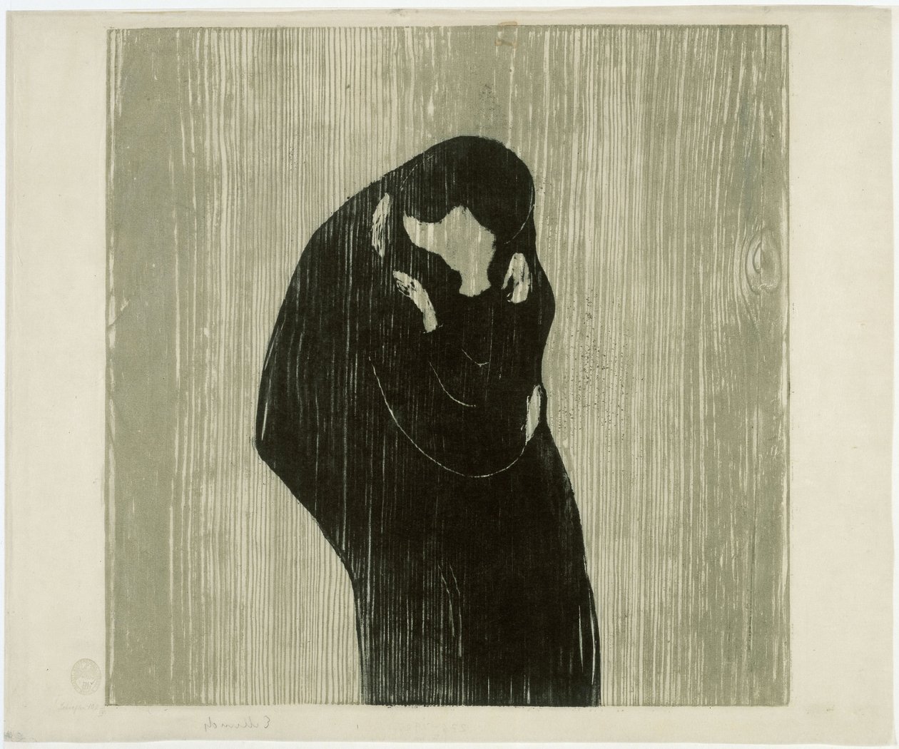 Il bacio IV da Edvard Munch