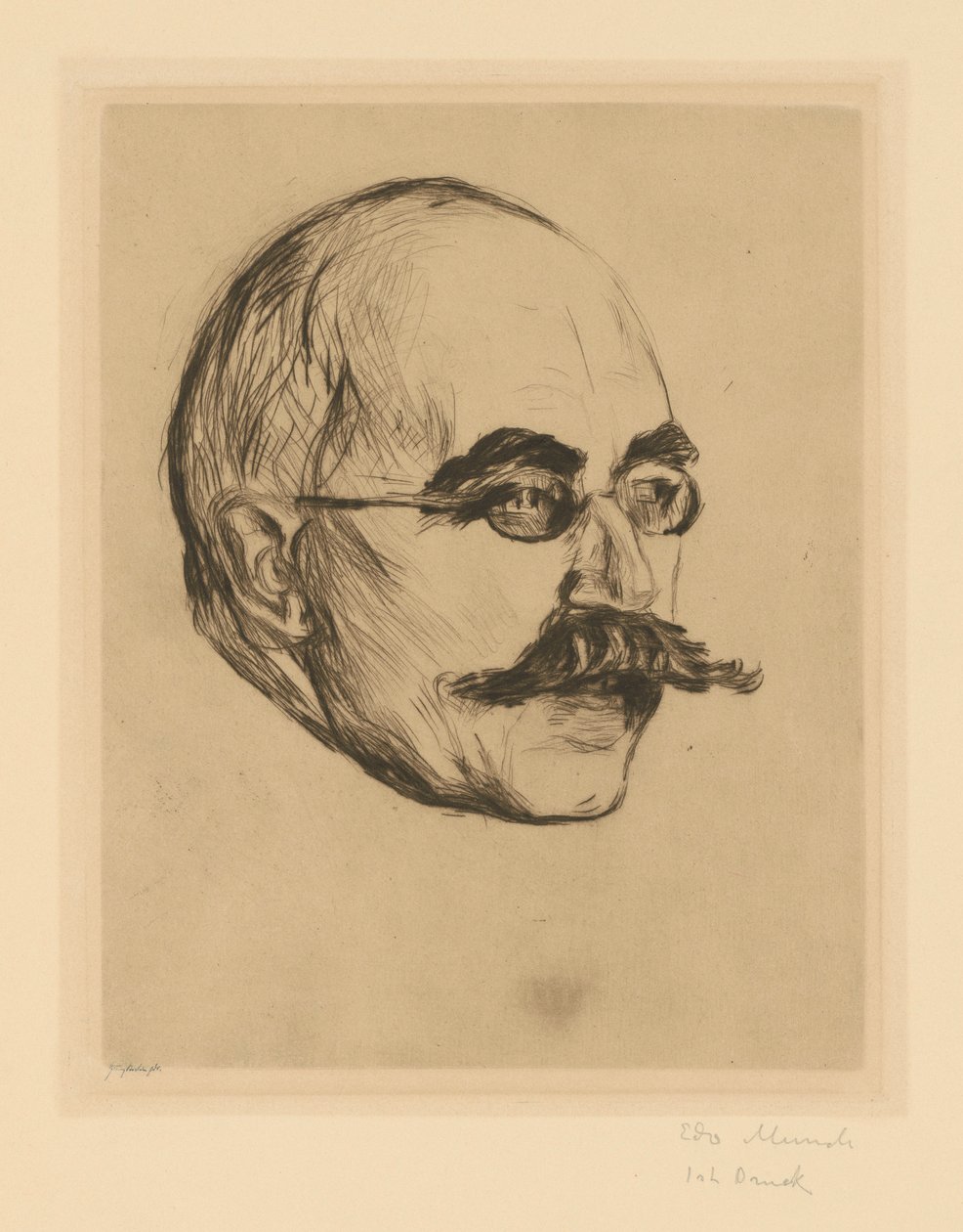 Dott. Gustav Schiefler da Edvard Munch