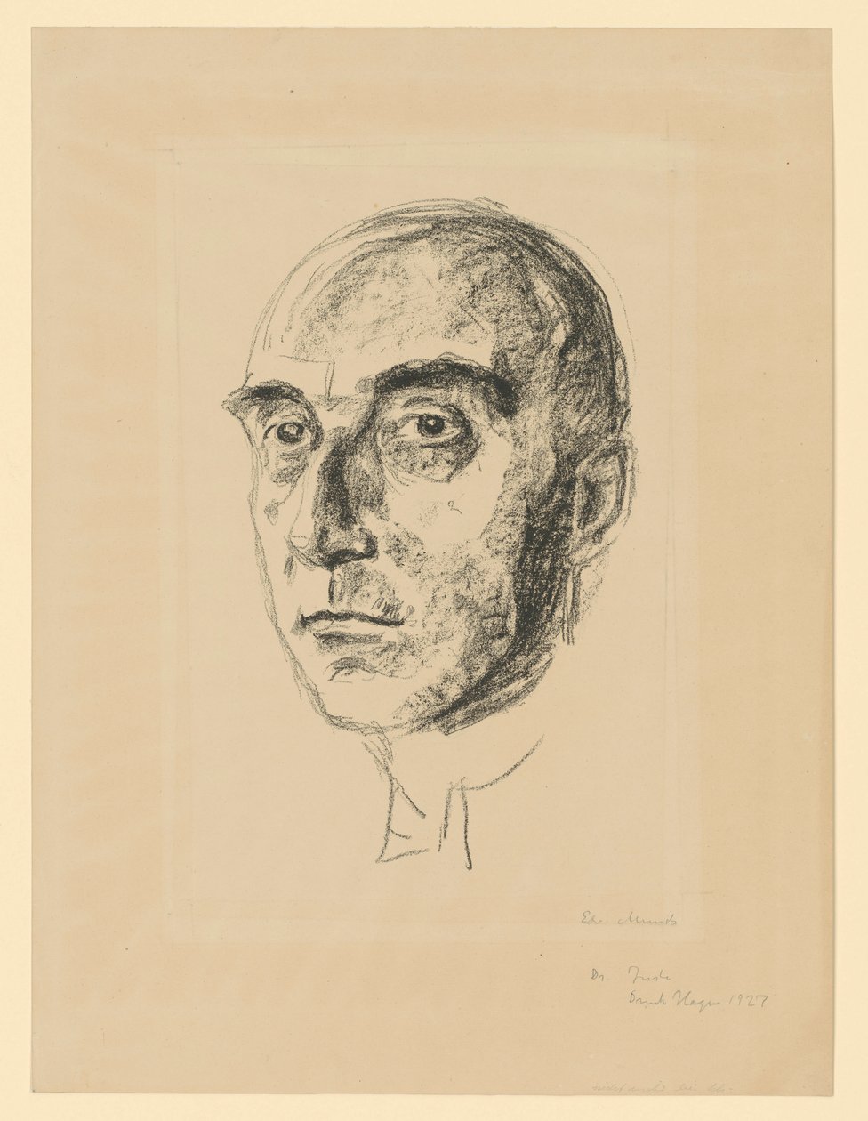 Dott. Ludwig Justi da Edvard Munch