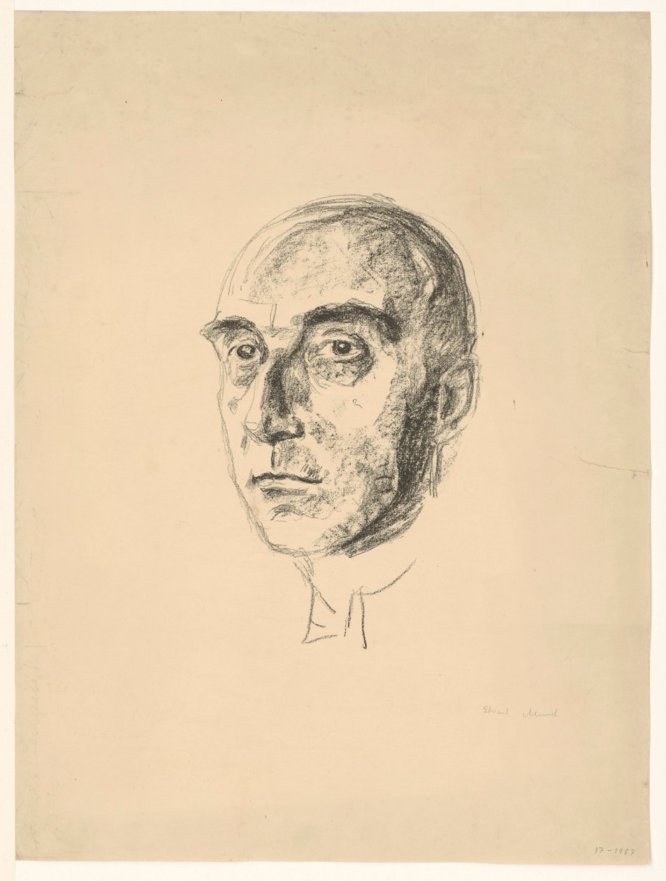 Dott. Ludwig Justi da Edvard Munch