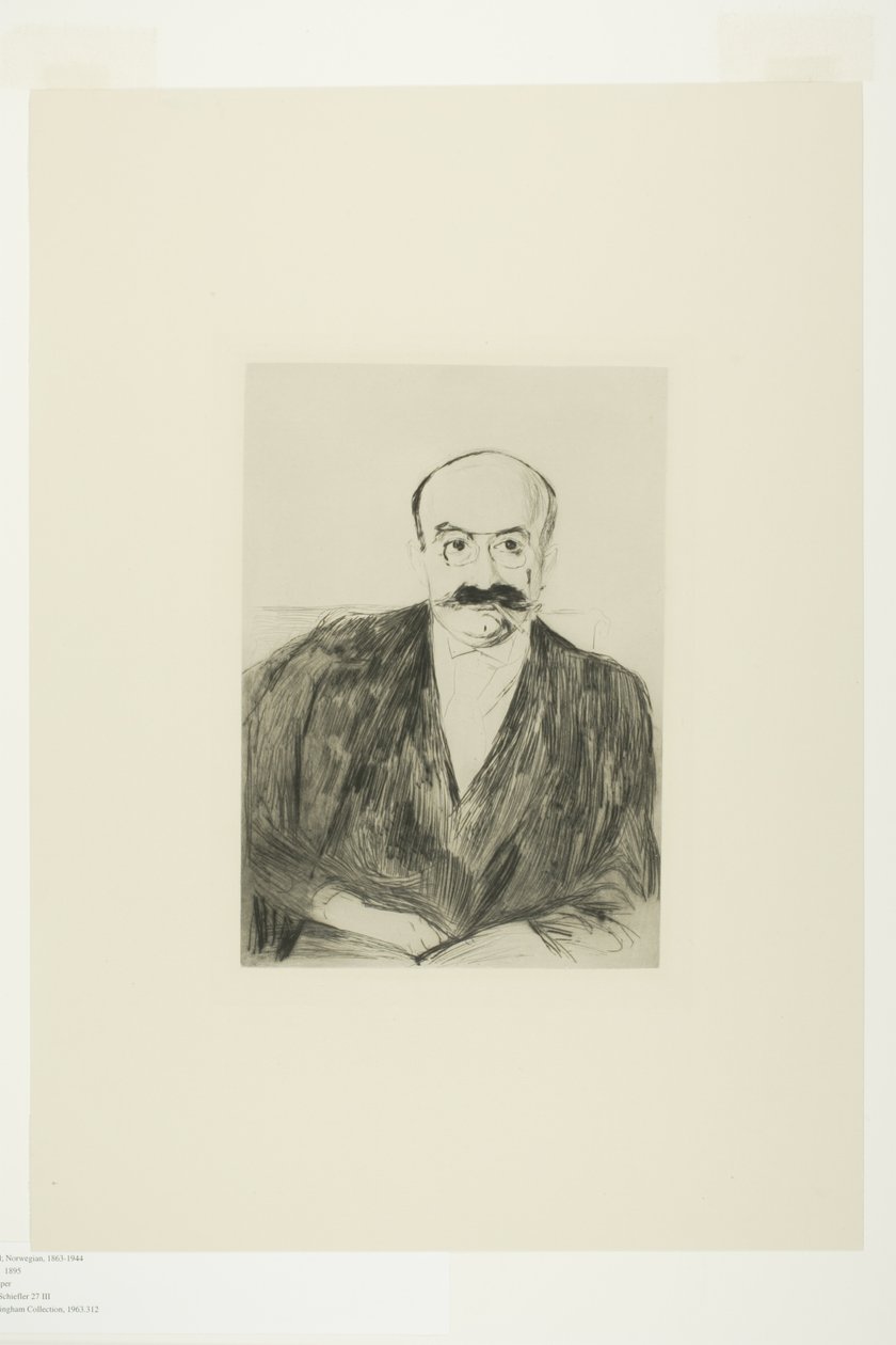 Dr. Max Asch da Edvard Munch