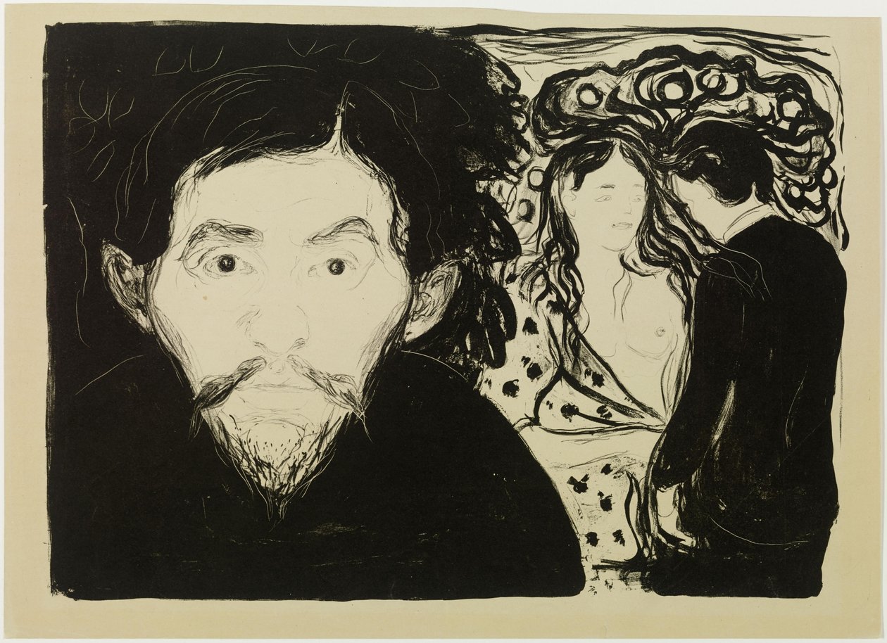 Gelosia (piccola) da Edvard Munch