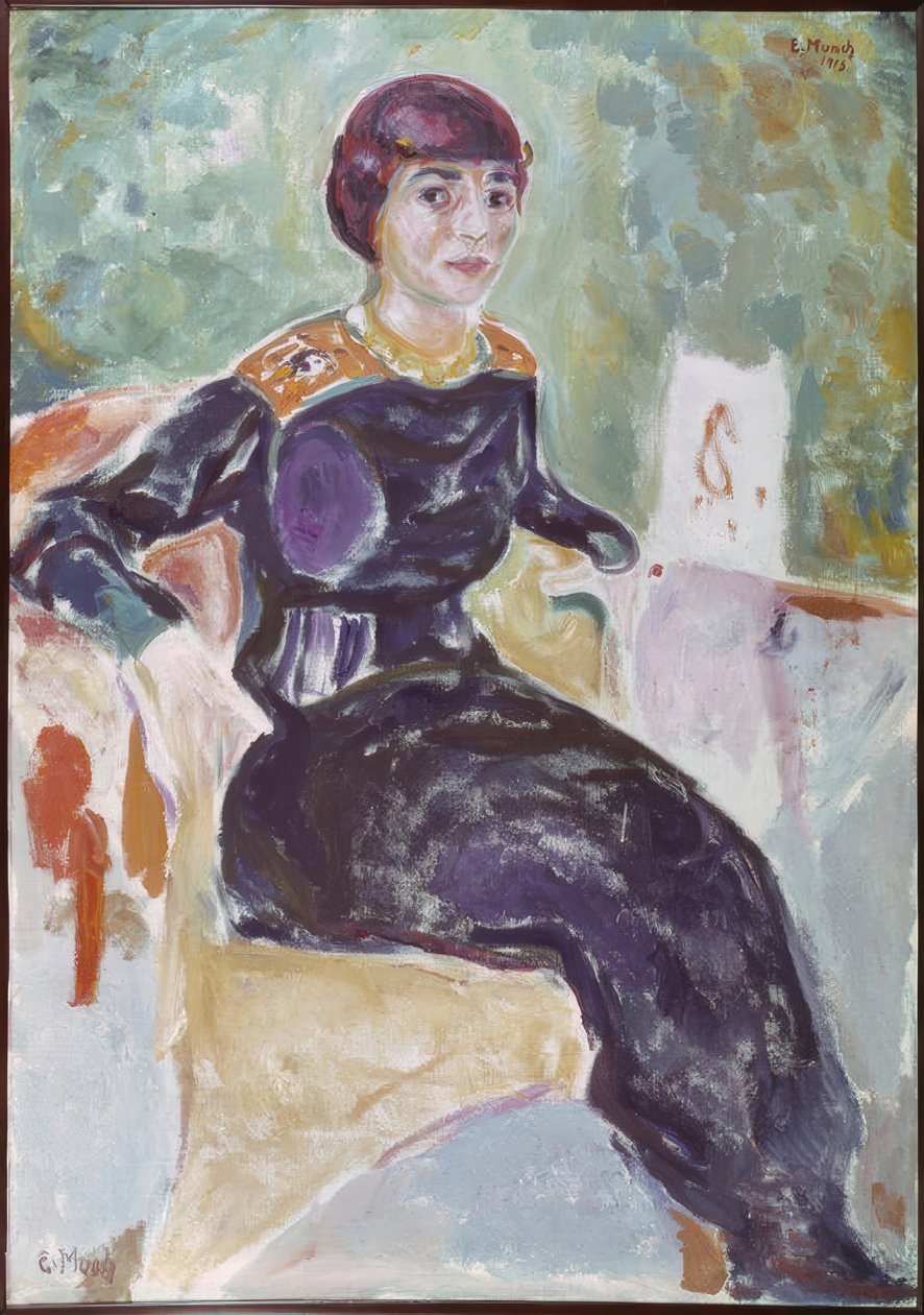 Elsa Glaser da Edvard Munch