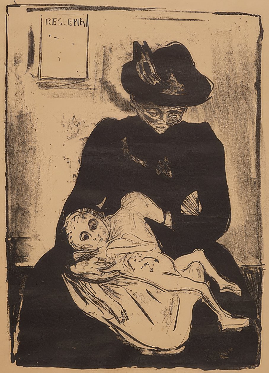 Eredità. 1916 da Edvard Munch