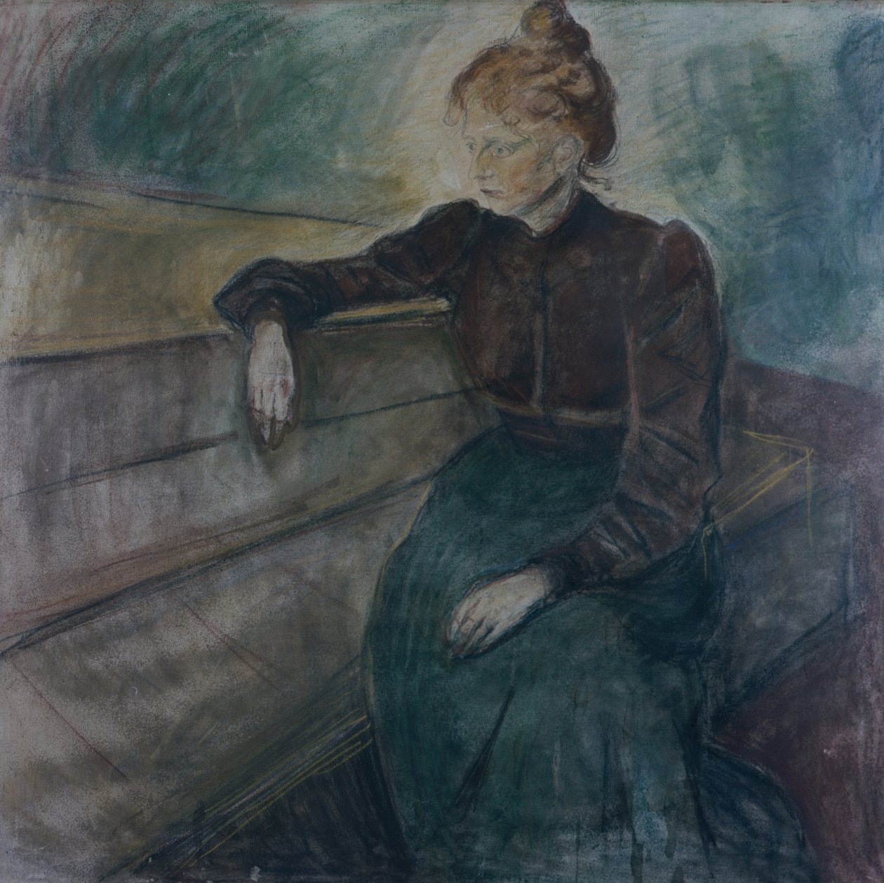 Ritratto femminile da Edvard Munch