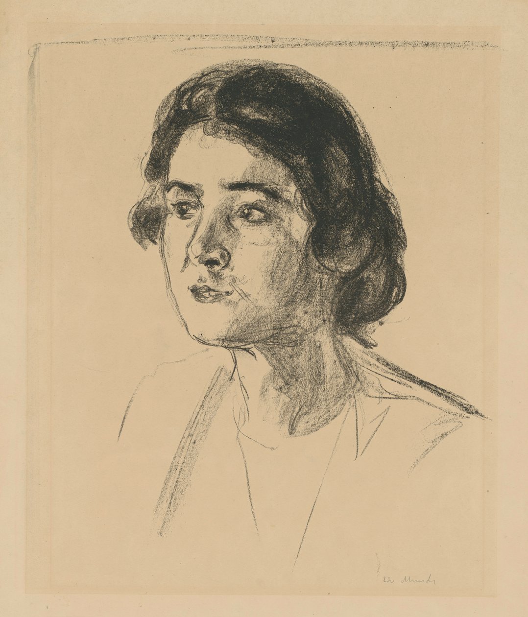 Signora Wedel II da Edvard Munch