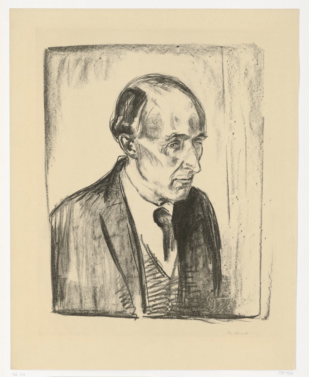Frederick Delius da Edvard Munch