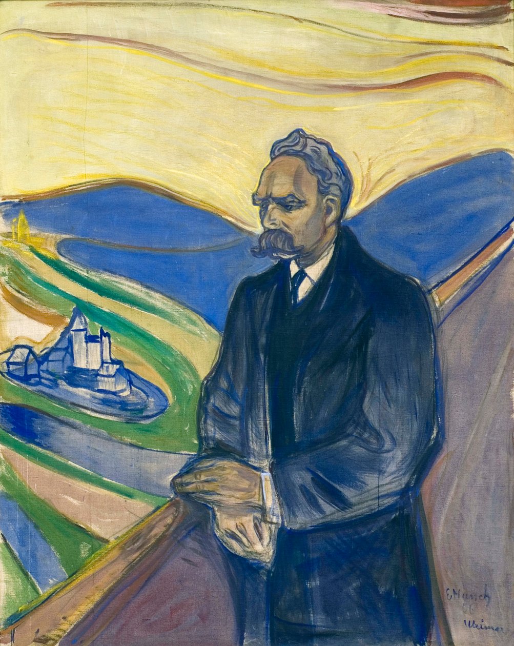 Friedrich Nietzsche da Edvard Munch