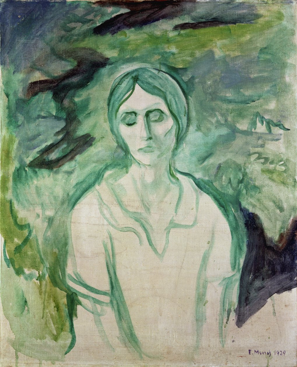 Ragazza gotica da Edvard Munch