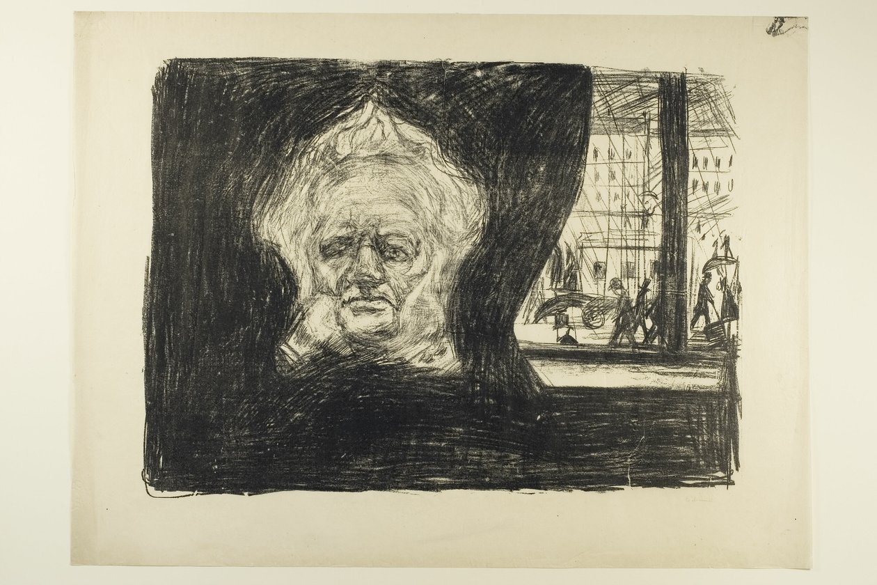Henrik Ibsen al Grand Café da Edvard Munch