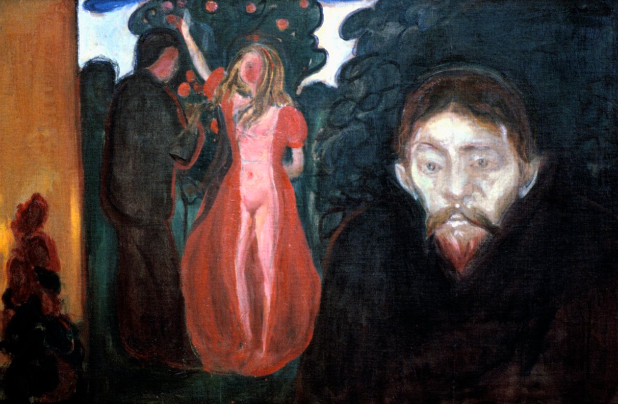 Gelosia, 1895 da Edvard Munch