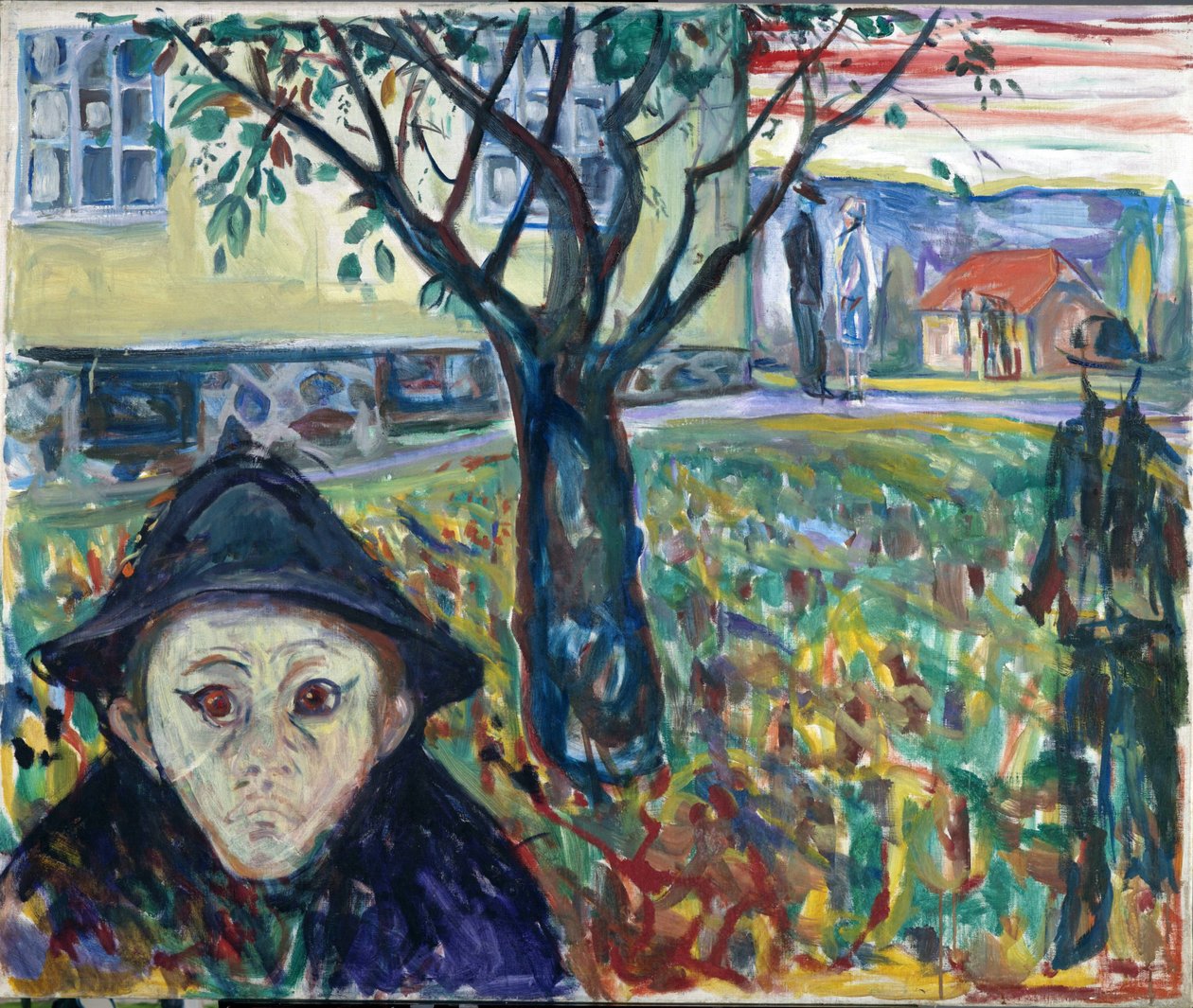 Gelosia nel giardino da Edvard Munch