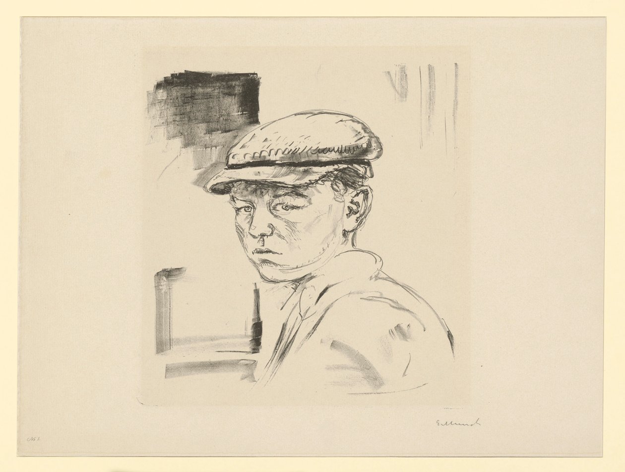 Giovane bracciante (Jarl) da Edvard Munch