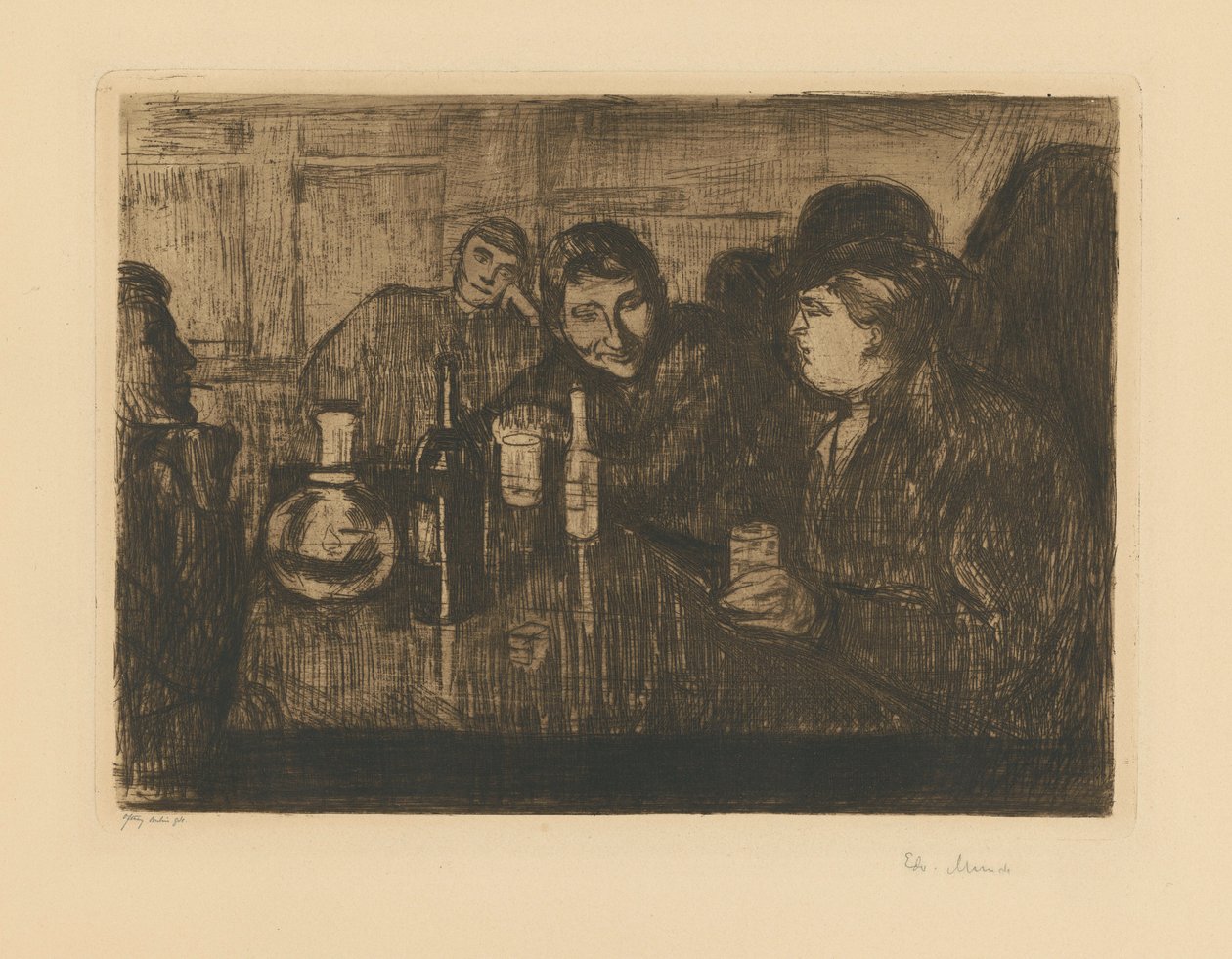 Kristiania-Boheme I da Edvard Munch