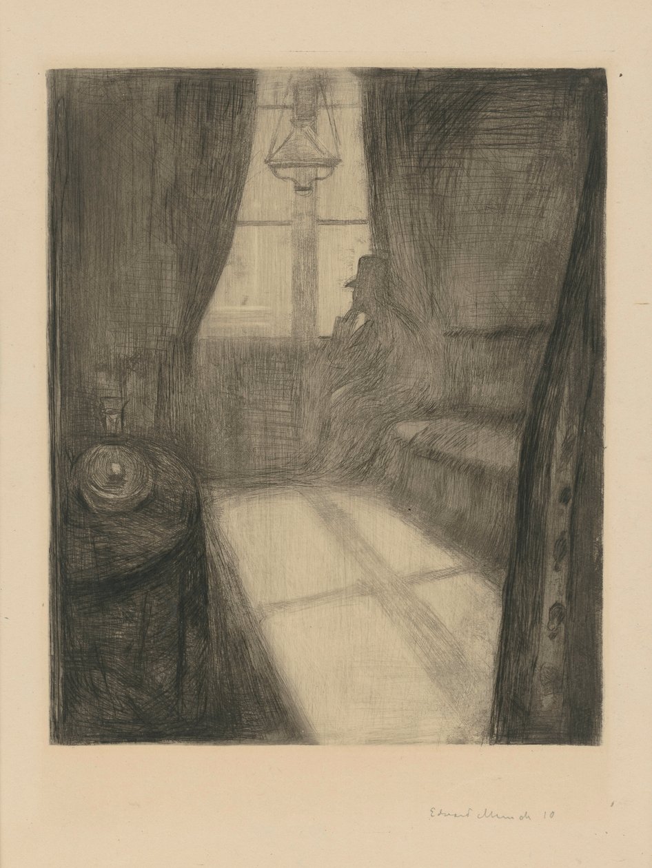 Chiaro di luna. Notte a Saint-Cloud da Edvard Munch