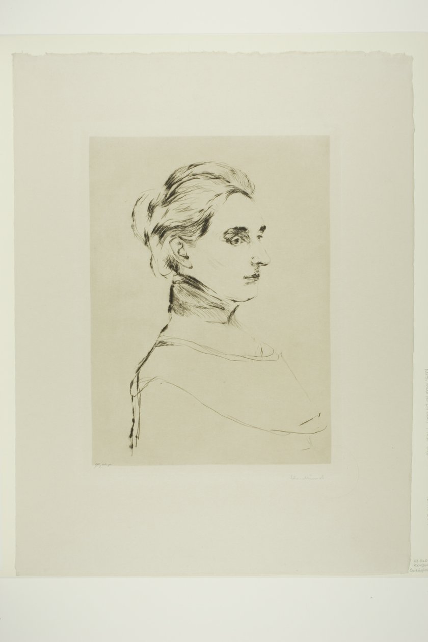 Signora Marie Linde da Edvard Munch