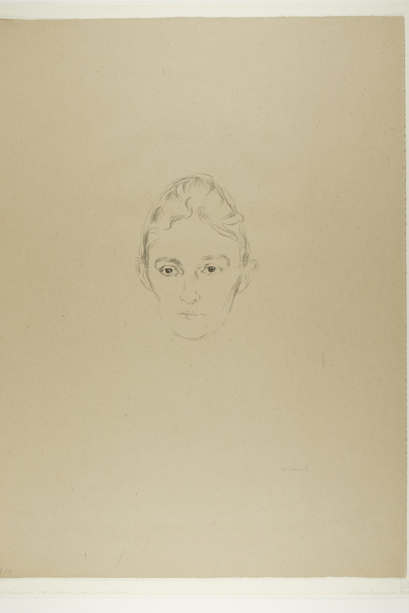 Signora Marie Linde da Edvard Munch