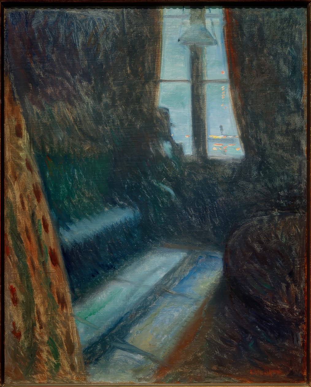 Notte a Saint-Cloud da Edvard Munch