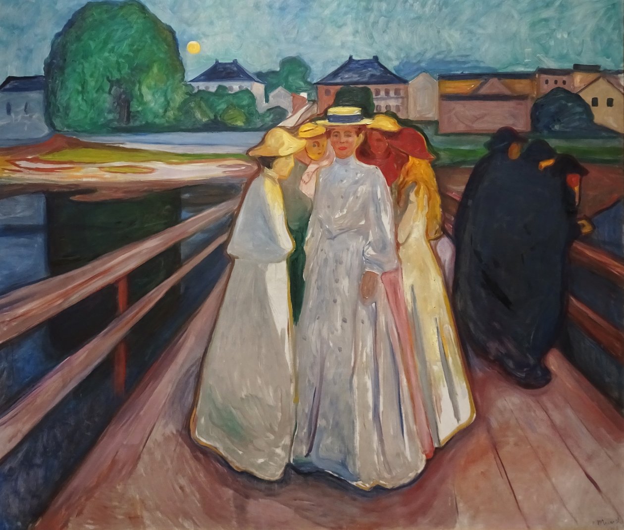 Sul ponte da Edvard Munch