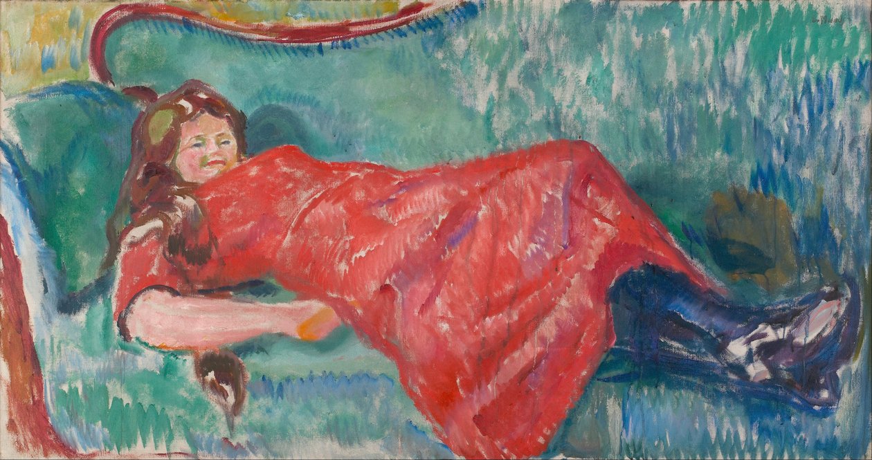 Sul divano da Edvard Munch
