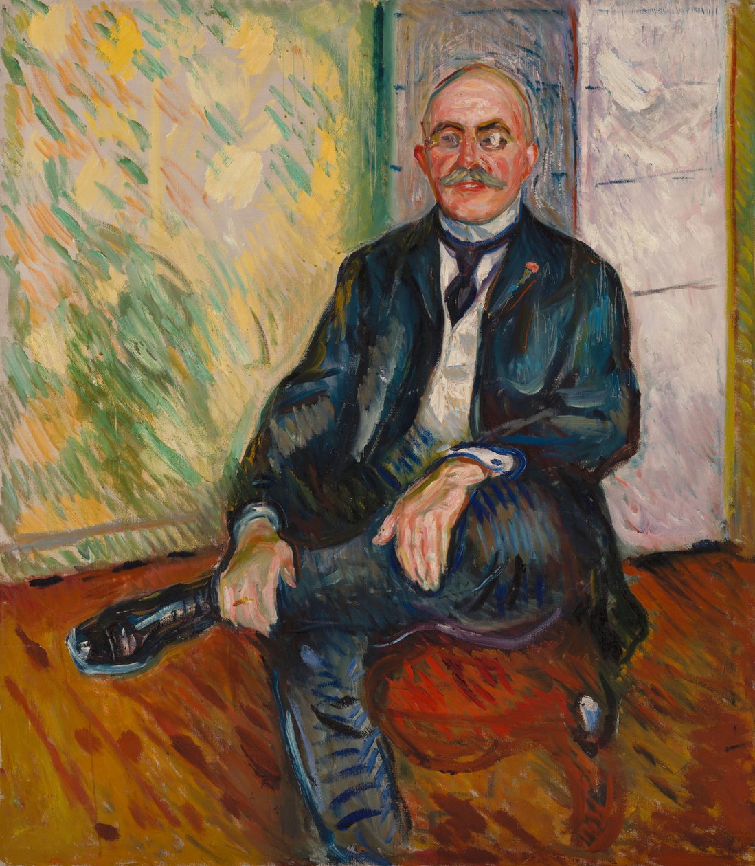 Ritratto di Gustaf Schiefler da Edvard Munch