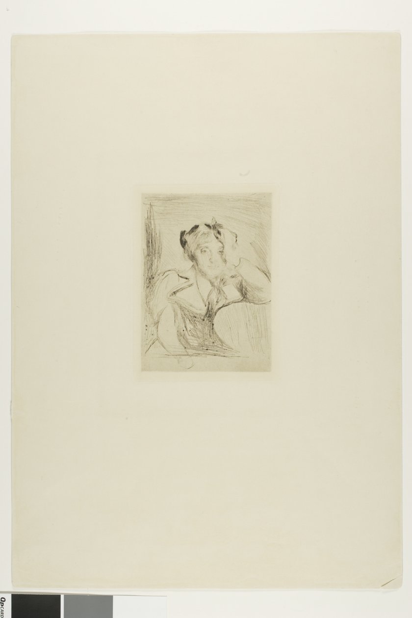 Ritratto di giovane donna (La ragazza americana) da Edvard Munch