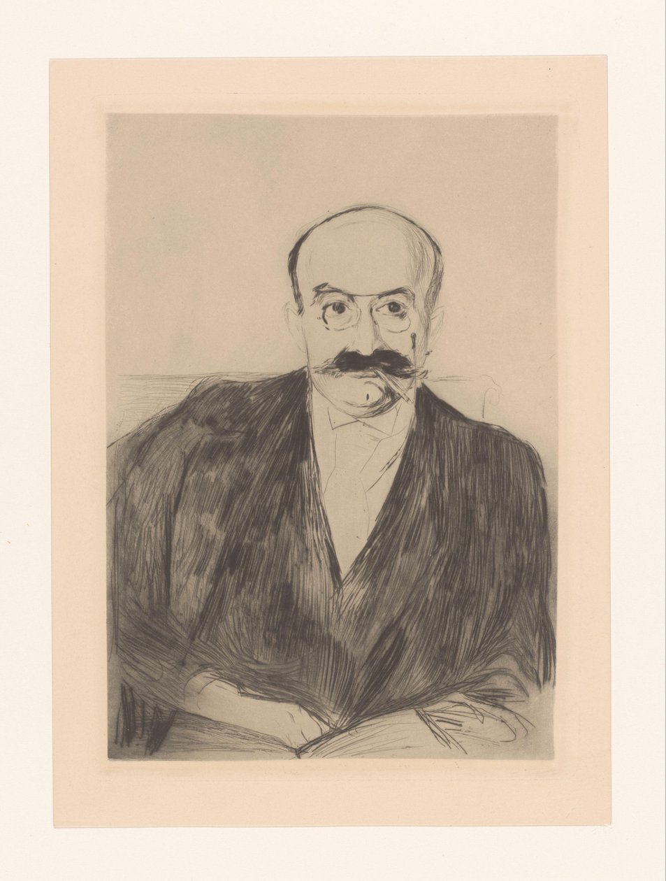 Ritratto del Dr. Max Asch da Edvard Munch