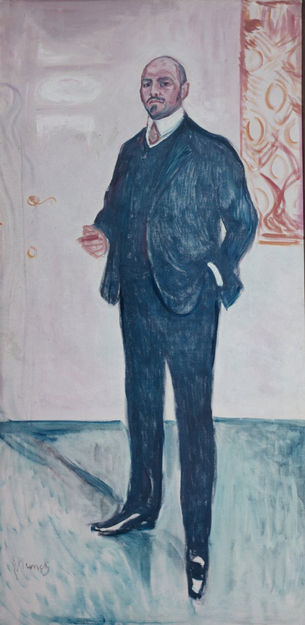 Professor Walther Rathenau da Edvard Munch
