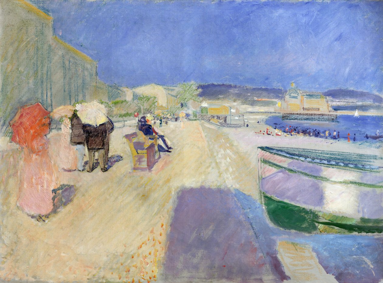Promenade des Anglais da Edvard Munch