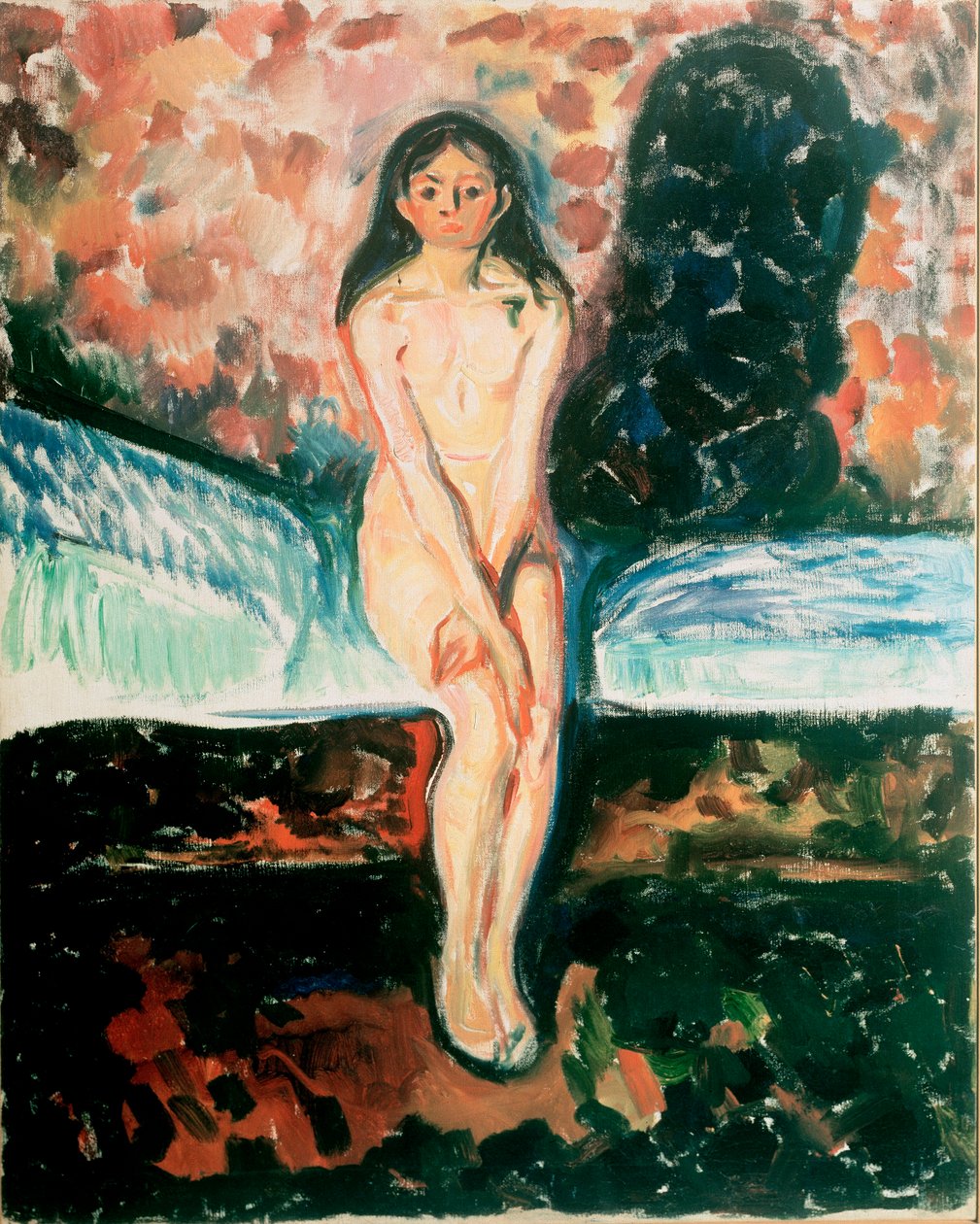 Pubertà. Prima del 1895. Oslo, Munch-Museet da Edvard Munch