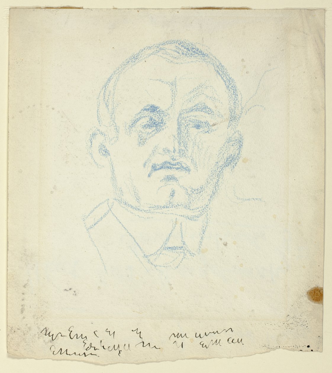Autoritratto da Edvard Munch