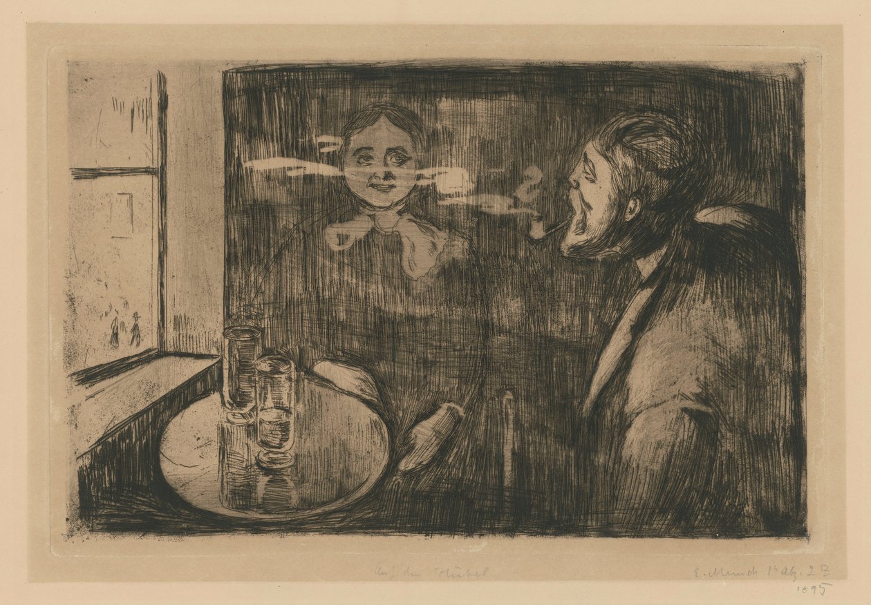 Tête-à-Tête (conversazione) da Edvard Munch