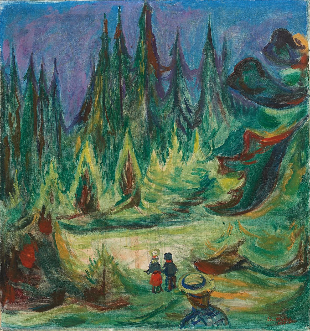 La Foresta delle Fiabe da Edvard Munch