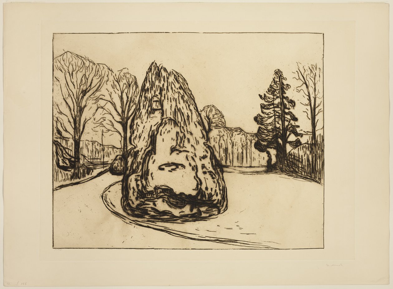 Il giardino da Edvard Munch